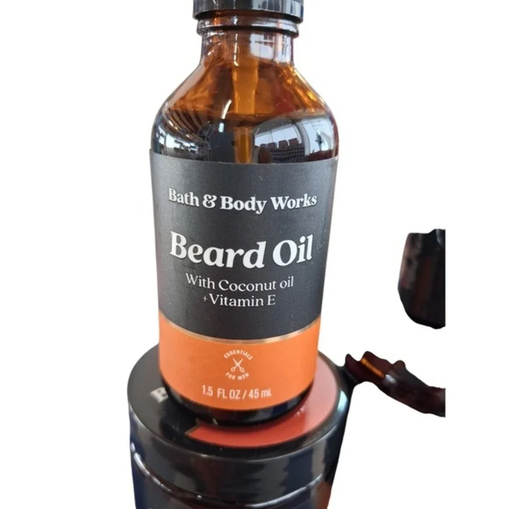 Mens Bath & Body Works Beard Care 3- Set Beard Wash + Scruff Cream +Oil Grooming